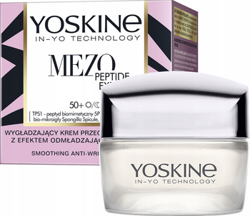 Yoskine Mezo Peptide Expert Wygładzający Krem Przeciwzmarszczkowy 50+