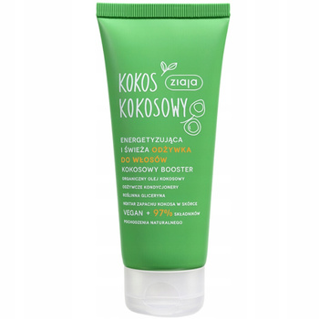 Ziaja Kokos Kokosowy Energetyzująca Nawilżająca Odżywka Do Włosów 100ml