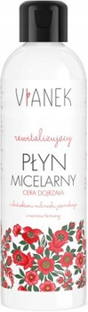 Vianek Rewitalizujący Płyn Micelarny i Tonik Cera Dojrzała 200ml