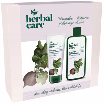 Herbal Care Czarna Rzepa Zestaw Prezentowy Kosmetyków Damskich Do Włosów