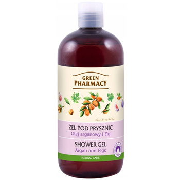 Green Pharmacy Pielęgnujący Żel Pod Prysznic Olej Arganowy Figi 500ml