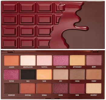 Makeup Revolution Paleta Cranberries And Chocolate