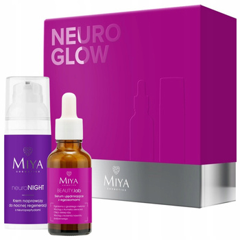 Miya Neuro Glow Zestaw Prezentowy Kosmetyków Damskich Serum Krem Do Twarzy