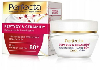 Perfecta Peptydy Ceramidy Krem Dzień Noc 80+ 50ml