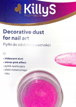 Intervion Pyłek Do Paznokci Holo Pink 02 Różowy