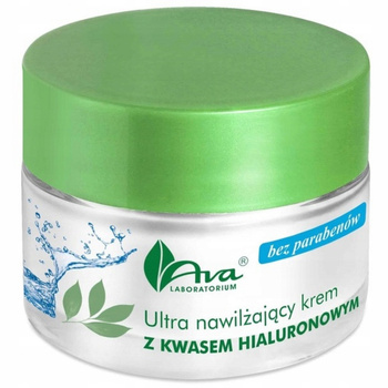 Ava Nawilżający Przeciwzmarszczkowy Krem Do Twarzy Kwas Hialuronowy 50ml