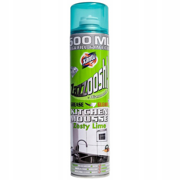 Xanto Zazzoosh Uniwersalna Pianka Spray Do Czyszczenia Kuchni Lime 500ml