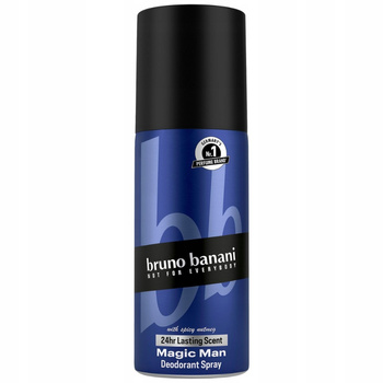 Bruno Banani Magic Man Męski Dezodorant w Sprayu Kardamon Bursztyn 150ml
