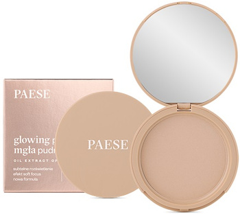 Paese Rozświetlający Glowing Powder Mgła Pudrowa Puder 12 Natural Beige