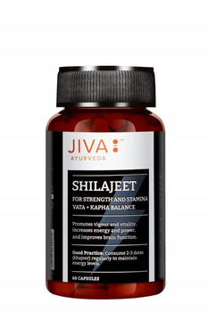 Jiva Shilajeet Mumio Suplement Diety 60 Kapsułek