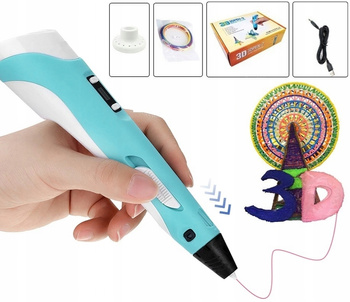 CoolStaff Magiczny Długopis Pen Drukarka 3D Dla Dzieci Zabawka + Wkład Filament