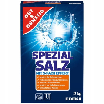 G&G Spezial Salz Sól Do Zmywarki Zmiękcza Wodę Chroni Przed Kamieniem 2kg