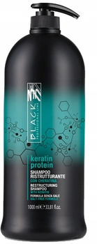 Black Keratin Protein Szampon Odbudowujący 1000ml