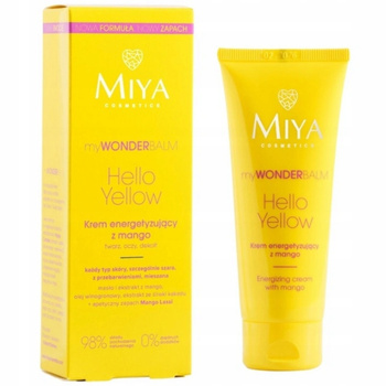 Miya myWONDERbalm Hello Yellow Energetyzujący Krem Do Twarzy Mango 75ml