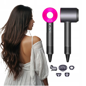 Suszarka Do Stylizacji Włosów z Jonizacją Dyfuzorem Koncentrator 5 Końcówek