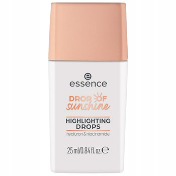 Essence Drop Of Sunshine Rozświetlające Kropelki Do Twarzy Niacynamid 25ml