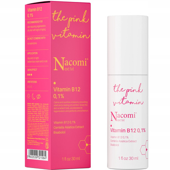 Nacomi Next Level Serum KWitamina B12 0,1% Panthenol Cera Wrażliwa 30ml
