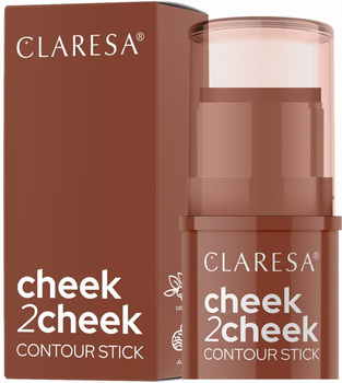 Claresa Kremowy Bronzer w Sztyfcie Stick Cheek 2 Cheek 01 Neutral Sand 6g