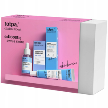 Tołpa Clinical Boost Zestaw Prezentowy z Kosmetykami Dla Kobiet Serum Krem