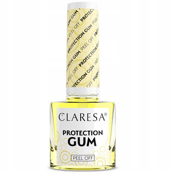 Claresa Protection Gum Peel Off Guma Ochronna Do Skórek Zapach Bananowy 5ml