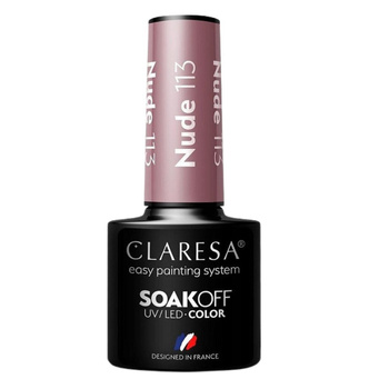 Claresa Lakier Hybrydowy Nude 113 5g
