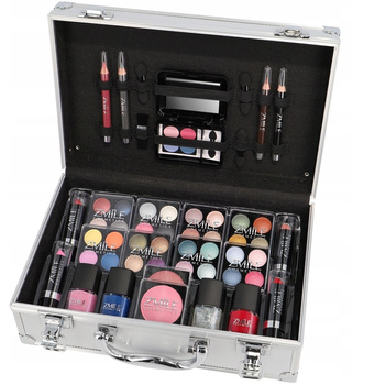 Zmile Merry Berry Różowy Kuferek Zestaw Prezentowy z Kosmetykami Do Makijażu Dla Kobiet