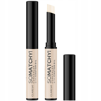 Claresa So Matchy Kryjący Korektor Do Twarzy z Olejem Rycynowym 01 Vanilla