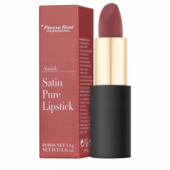 Pierre Rene Satin Pure Lipstick Pomadka Do Ust Satynowa 05 Sarah 4,8g