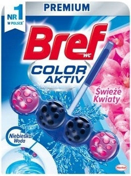 Bref Color Kwiaty Zawieszka Kulki Barwiące WC 1szt