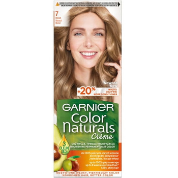 Garnier Color Naturals Creme Farba Do Włosów + Odżywka Olejki 7 Blond