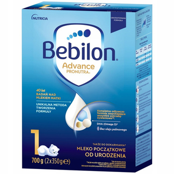 Bebilon Pronutra Advance Mleko Modyfikowane 1 Początkowe Od Urodzenia 700g