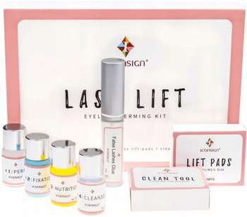 Iconsing Zestaw Do Laminacji Liftingu Rzęs Brwi