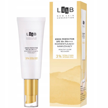 AA Laab Tetra-C Yuzu Roz艣wietlaj膮cy Krem Do Twarzy Na Dzie艅 SPF50 40ml