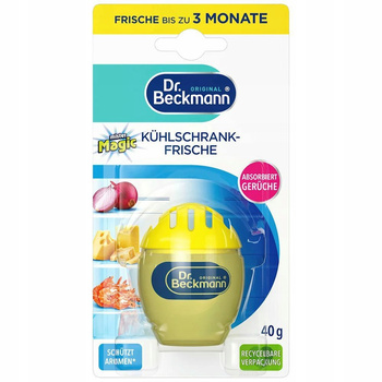 Dr. Beckmann Neutralizator Zapachów Do Lodówki Odświeżacz Cytrynowy 40g