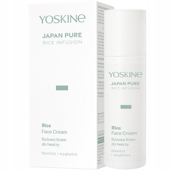 Yoskine Japan Pure Rice Infusion Nawilżający Krem Do Twarzy Ryżowy 50ml