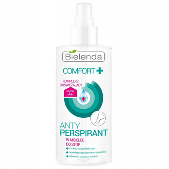 Bielenda Comfort Odświeżający Antyperspirant Do Stóp w Mgiełce Mentol 150ml