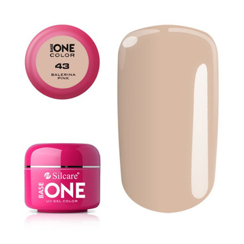 Silcare Base One Żel UV 43 Balerina Pink Róż 5g