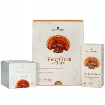 ORIENTANA Boost Your Skin Zestaw Prezentowy 2 Kosmetyków Krem + Booster