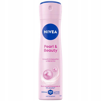 Nivea Pearl Beauty 72H Antyperspirant Damski Ekstrakt z Pereł Spray 150ml