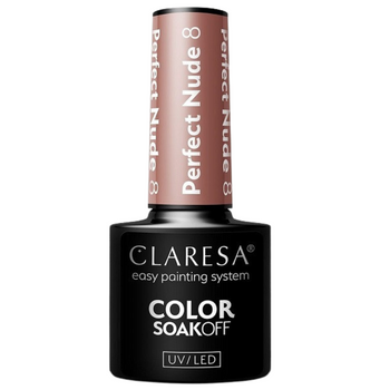 Claresa Lakier Hybrydowy Perfect Nude 8 5g