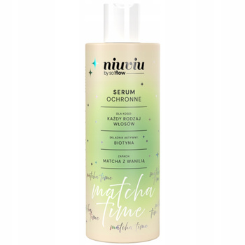 Niuviu Matcha Time Ochronne Serum Do Włosów Silikonowe z Biotyną 150ml