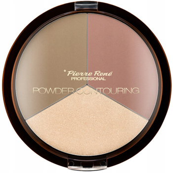 Pierre Rene Paleta Do Konturowania Twarzy Bronzer Rozświetlacz Róż 02