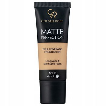 Golden Rose Matte Perfection Trwały Matujący Podkład Do Twarzy z SPF15 N6