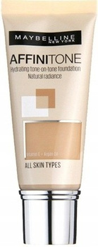 Maybelline Affinitone Kryjący Podkład HD Nawilżający Trwały 17 Rose Beige