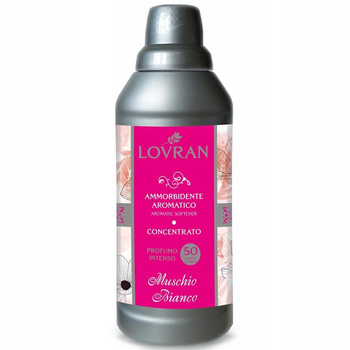 LOVRAN Koncentrat Do Płukania Tkanin Mushio Bianco Białe Piżmo 50 Prań 1L