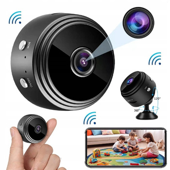 CoolStaff Mini Kamera Szpiegowska A9 WIFI FULL HD Dyskretny Montaż Monitoring Niania