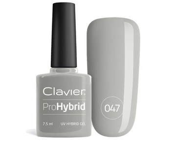 Clavier Lakier Hybrydowy Szary Popiel 047 7,5 ml