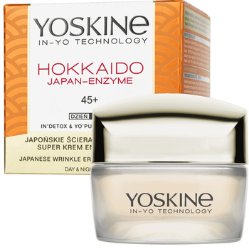 Yoskine Hokkaido Japan Enzyme Przeciwstarzeniowy Krem Do Twarzy 45+ 50ml