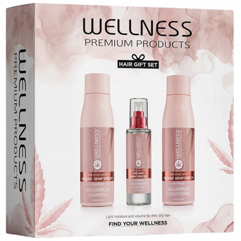 Wellness VolumePlex Zestaw Prezentowy Olejek + Odżywka + Szampon Do Włosów