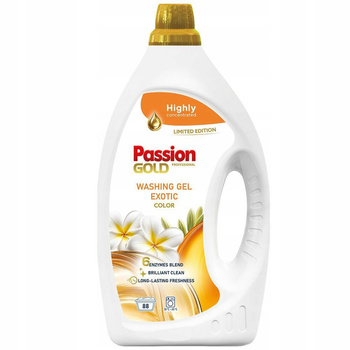 Passion Gold Professional Color Exotic Żel Do Prania Kolorów 88 Prań 3,52L